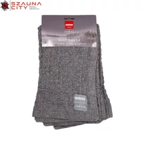 HARVIA szauna ülőkendő pár 45x50cm, 75% pamut, 25% len, szürke, SAC80301