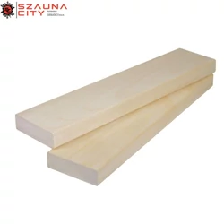 Fehér nyár szauna padléc 28x90mm Fehér nyár szauna padléc 28x90mm