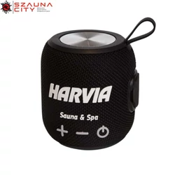 HARVIA Bluetooth hangszóró fekete 5 W, 1800 mAh, IPX6 vízálló és hőálló max. 65℃, SAC80501