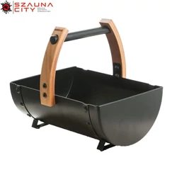 HARVIA LEGEND FEKETE ACÉL DÉZSA BAMBUSZ NYÉLLEL