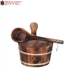 Dézsa szett égetett fenyő 4L