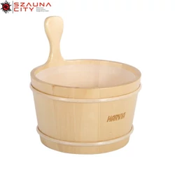 HARVIA fenyő szauna dézsa műanyag pótbetéttel, 4 literes SAC10003