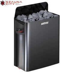 HARVIA Wall SW45 BLACK 4.5Kw-os szaunakályha beépített vezérlővel 