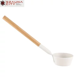 RENTO alu fehér szauna kanál 