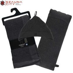 Rento Kenno férfi szürke szauna textil szett