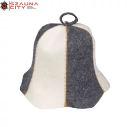 Szaunasapka gyapjú csíkos 