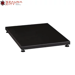 HARVIA szintezhető hővédő alátét fatüzelésű szaunakályhák alá fekete fényezéssel WL100