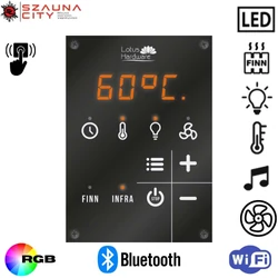 LOTUS LED Finn szaunavezérlő 15kW WIFI RGB LOTUS LED Finn szaunavezérlő 15kW WIFI RGB