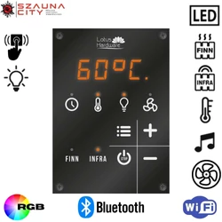 LOTUS LED Kombi szaunavezérlő 15kW WIFI LOTUS LED Kombi szaunavezérlő 15kW WIFI