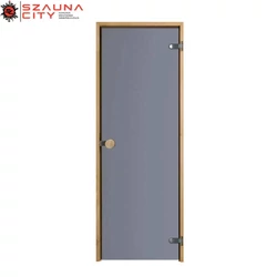 Éger szauna ajtó bronz edzett üveggel 690x1890mm 