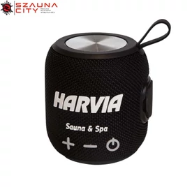 HARVIA Bluetooth hangszóró fekete 5 W, 1800 mAh, IPX6 vízálló és hőálló max. 65℃, SAC80501