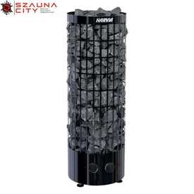 HARVIA Cilindro PC70 Black beépített vezérlős torony szaunakályha 7.0Kw