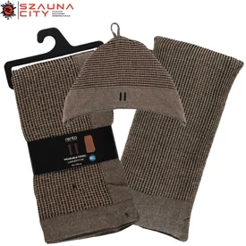 Rento kenno barna férfi szauna textil szett