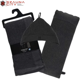 Rento Kenno férfi szürke szauna textil szett