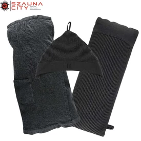 Rento Kenno női szürke szauna textil szett