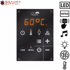 LOTUS LED Infra szaunavezérlő 5kW