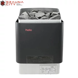 HELO cup fekete vezérlő nélküli 4.5kW-os szaunakályha