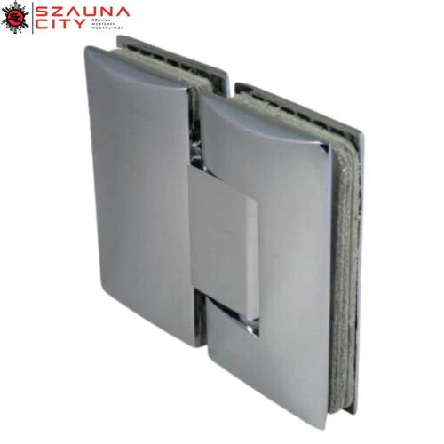 Szauna üveg-üveg pánt 180°