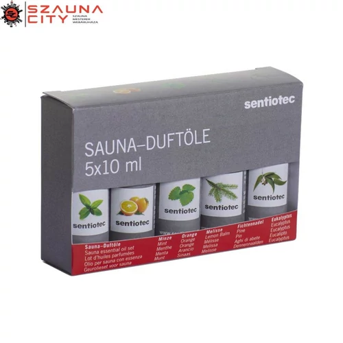 Sentiotec szauna illat szett 5x10ml