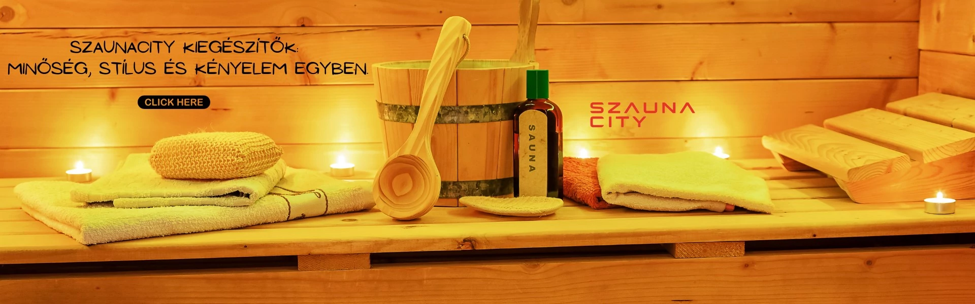 SZAUNA KIEGÉSZÍTŐK